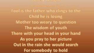 Bee Gees Fallen Angel (Lirycs)