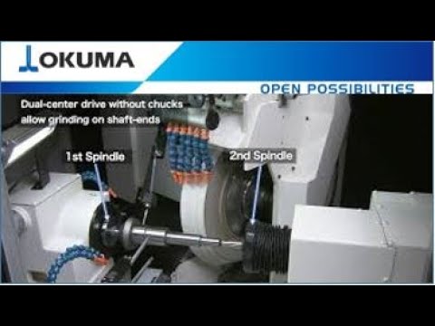 Okuma CNC Cylindrical Grinder GA26W (Dual-Center Drive)