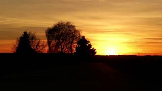 preview picture of video 'Free HD Stock Video Footage: Sunset, Sunrise | Sonnenuntergang'