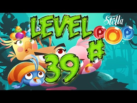 Let's Play Angry Birds Pop - Level 39 Walkthrough