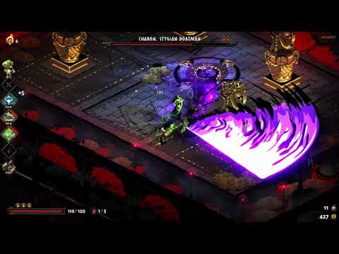 Hades - Completing the wager between Charon and Hermes