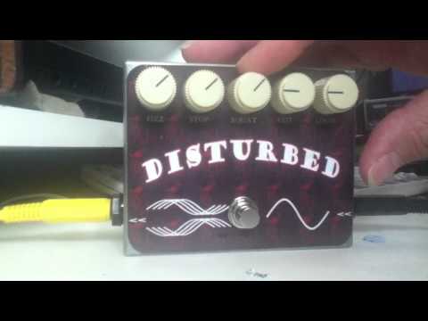 Disturbed boutique fuzz/Octave/Overtone/noise pedal