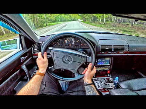 1998 Mercedes-Benz S280 (W140) 2.8 AT - PROBEFAHRT IM POV-MODUS