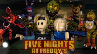 FIVE NIGHTS AT FREDDY'S FULL MOVIE IN ROBLOX  -  Brookhaven 🏡RP Funny Moments (Full Movie)