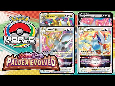 SENIOR FINALS:  Arceus/Giratina vs Colorless Lugia/Wyrdeer - Pokemon TCG WORLDS YOKOHAMA JAPAN 2023