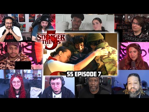 STRANGER THINGS -  Season 5 Episode 7 Reaction Mashup