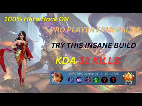 Esmeralda Best Build 2023. Esmeralda mlbb guide. Esmeralda guide, esmeralda gameplay, tips & tricks