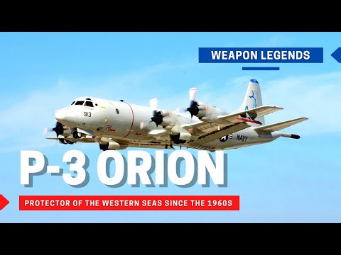 P-3 Orion | The maritime patrol aircraft, which has protected the western seas since the 1960s