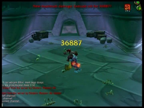 Wow Warrior 70 lvl 36k Execute Crit ~FAKE-bug~