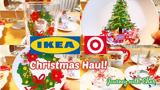 NEW CHRISTMAS ITEMS FROM TARGET + IKEA & WALK THROUGH + CHRISTMAS HAUL