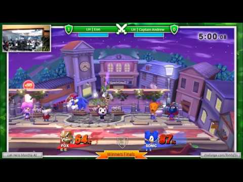 LAN Hero Monthly #2 Eon (Fox) Vs Capt. Andrew (Sonic) - Winners Finals