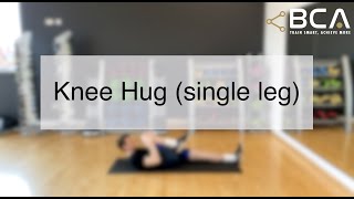 Knee Hug (single leg) | Lower Body