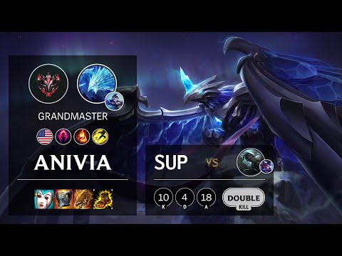 Anivia Support vs Senna - NA Grandmaster Patch 10.18