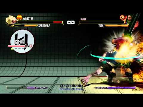 Killer Instinct Sabrewulf~100 HIT COMBO double Ultra!!