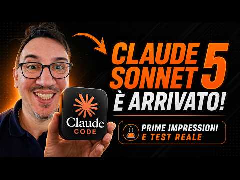 Claude Sonnet 5 è ARRIVATO! Prime impressioni e test reale