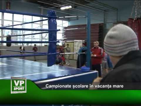 Campionate școlare în vacanța mare
