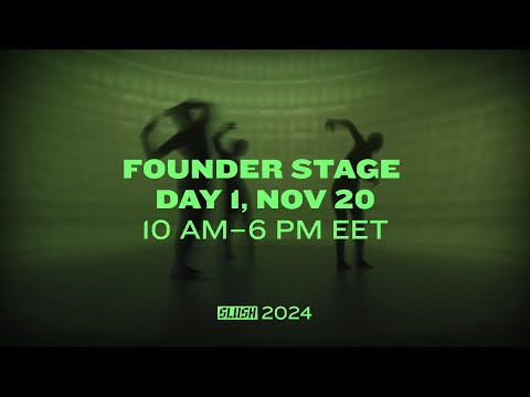 Slush 2024 Livestream | Founder Stage | Day 1
