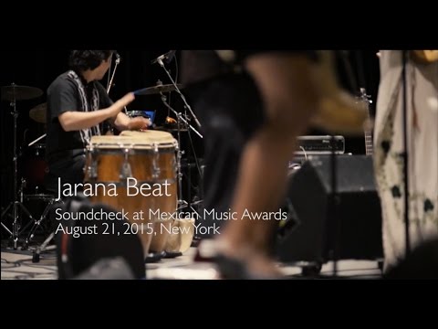 Jarana Beat Soundcheck for Mexican Music Awards at Symphony Space NYC Aug 21 2015 HD