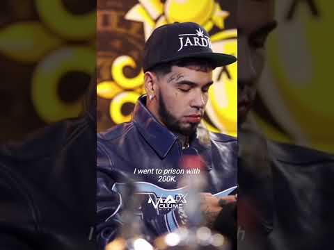 Anuel On Blowing Up While In Prison, 25 Million followers in 3 years #rapper #interview