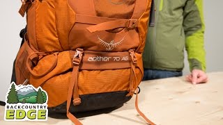 Osprey Aether AG 70 / Neptune Blue - відео 2