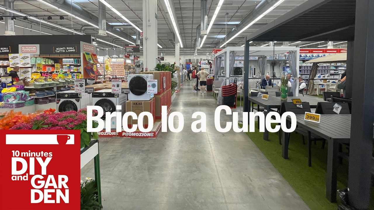 Brico io apre a Cuneo. La visita