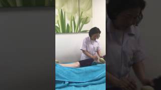 Hot Herbal Compress Massage