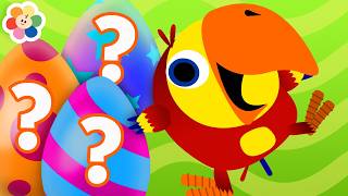 Aprenda Animais, Jogos e Instrumentos Musicais com o Larry | Vocabulário para Crianças | BabyFirst