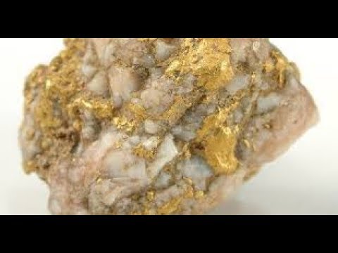 como retirar ouro em pó de rochas