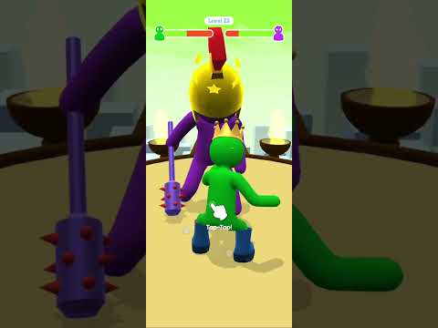 Giant Rush 3D game: Level 1 to Max Level Gameplay! 🏃‍♂️💨 (Android and iOS game)