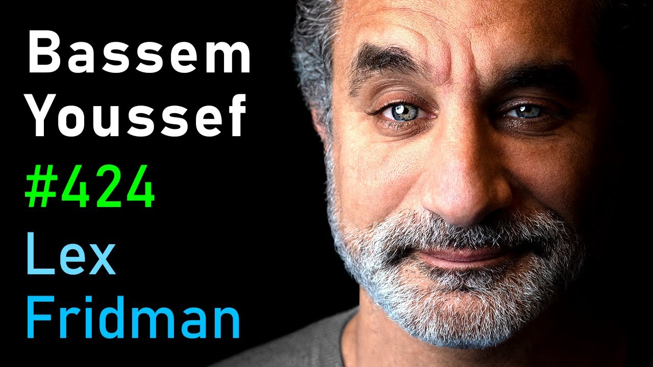 #424 – Bassem Youssef: Israel-Palestine, Gaza, Hamas, Middle East, Satire & Fame
