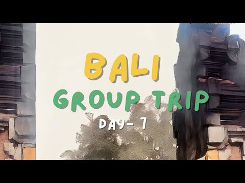 Tirta Empul Temple and World no. 1 Beach Club| Bali group trip day -7 | Travel With Tanisha