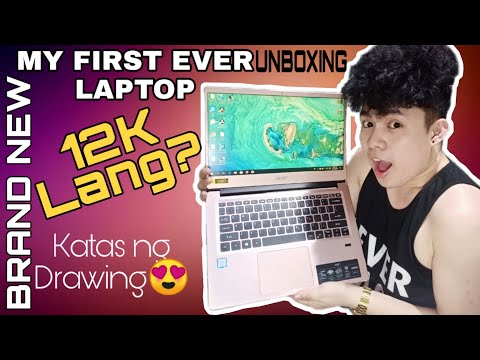 UNBOXING MY NEW LAPTOP | ACER SWIFT 3 - TAGALOG