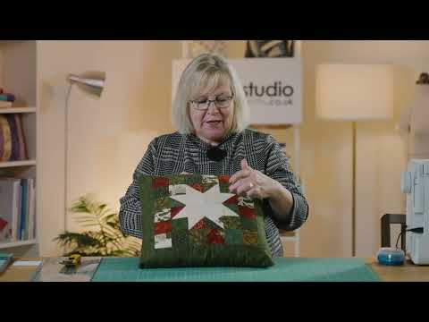 Precut Mini Charm Cushion Tutorial