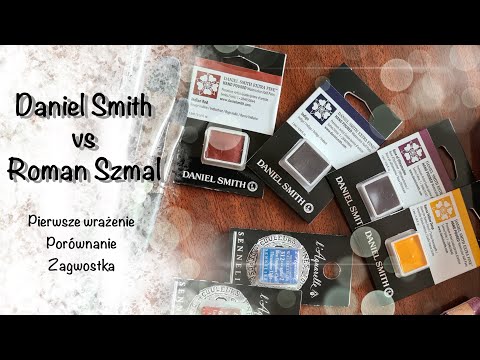 Daniel Smith vs Roman Szmal | Most Desirable Watercolors | First Impressions and Comparison
