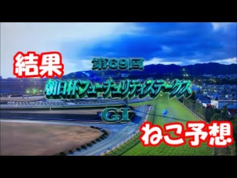朝日杯フューチュリティＳ結果　ねこが選んだ3連単BOX勝負！ねこスロット大作戦！
