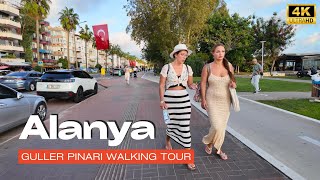 Alanya Güller Pınarı Street Walk | Hidden Local Life & Everyday Turkey 2025 [4K 