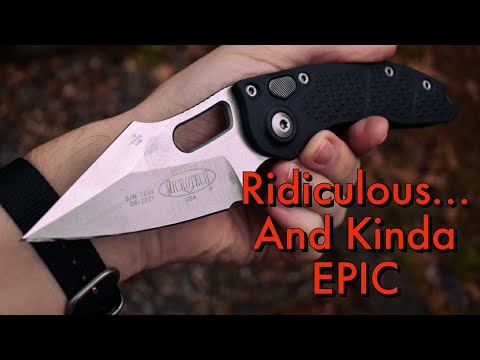 Ridiculous... And Kinda EPIC | Microtech/Borka Stitch First Impressions