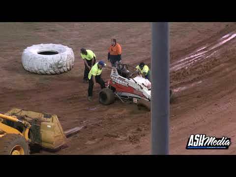 Compact Speedcars: Dave Collins Rollover - Archerfield Speedway