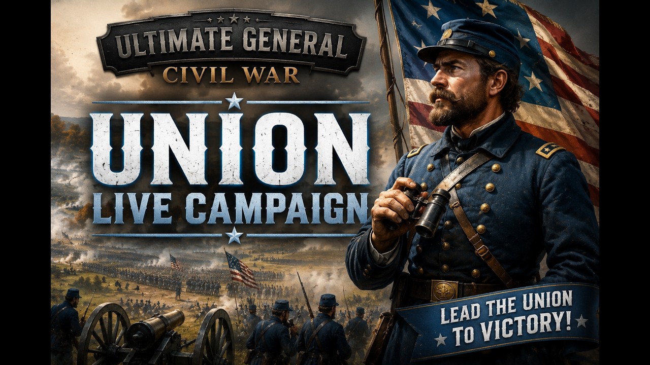 Ultimate General: Civil War | Union Campaign Ep. 1 - The War Begins!