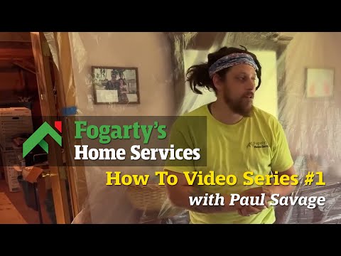 Fogarty's Home Services - How To Video with Paul Savage - Correcting a Moisture and Humidity Problem