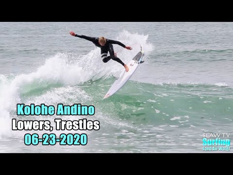 Kolohe Andino Free Surfing Session Lowers Trestles - 06-23-2020
