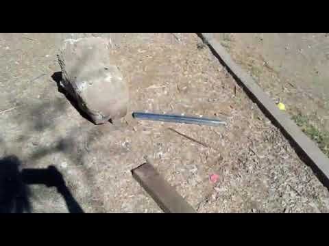 Plaza de los Niños Barrio el Mallín, roturas   Diario 7 Lagos