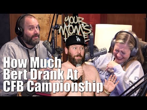 How Much Did Bert Kreischer Drink at CFB Championship??? - YMH Highlight