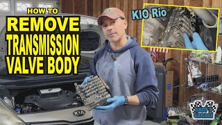 How To Remove Transmission Valve Body - Kia Rio (Andy’s Garage: Episode - 533)