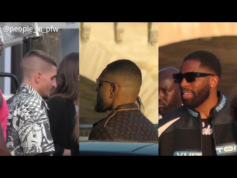 Marco Verratti, Layvin Kurzawa - Louis Vuitton Menswear SS 2024 show Paris - 20.06.23