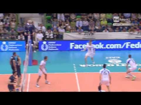Volleyball World League Iran-Italy  Sassari 2013  ۲۰۱۳ لیگ جهانی‌ والیبال ایران‌ ایتالیا ساساری