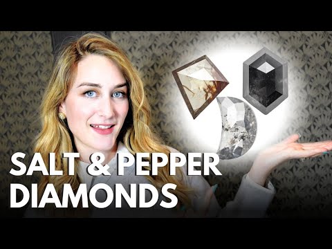 1st YouTube video about are salt and pepper diamonds real