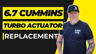 2016 6.7 Cummins How to Replace Turbo Actuator