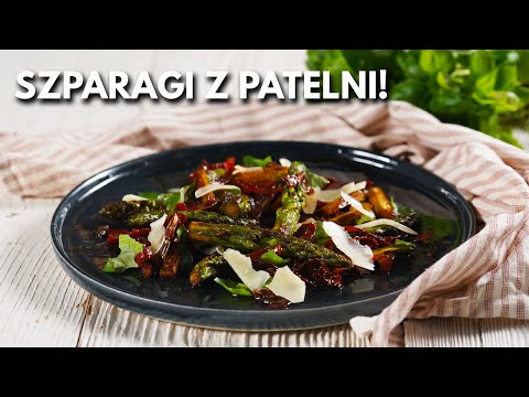 SZPARAGI z PATELNI w 10 minut! Szybki obiad na lato  | Pascal Brodnicki