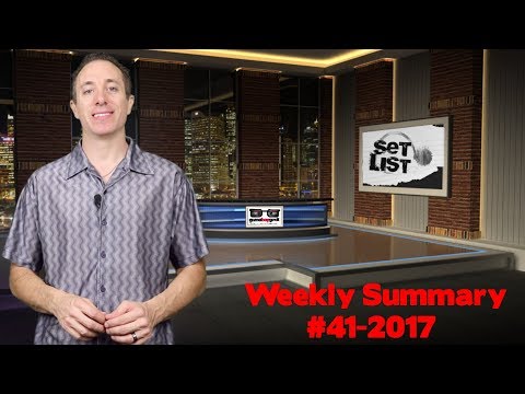 The Game Boy Geek's Set List (Weekly Summary #41-2017)